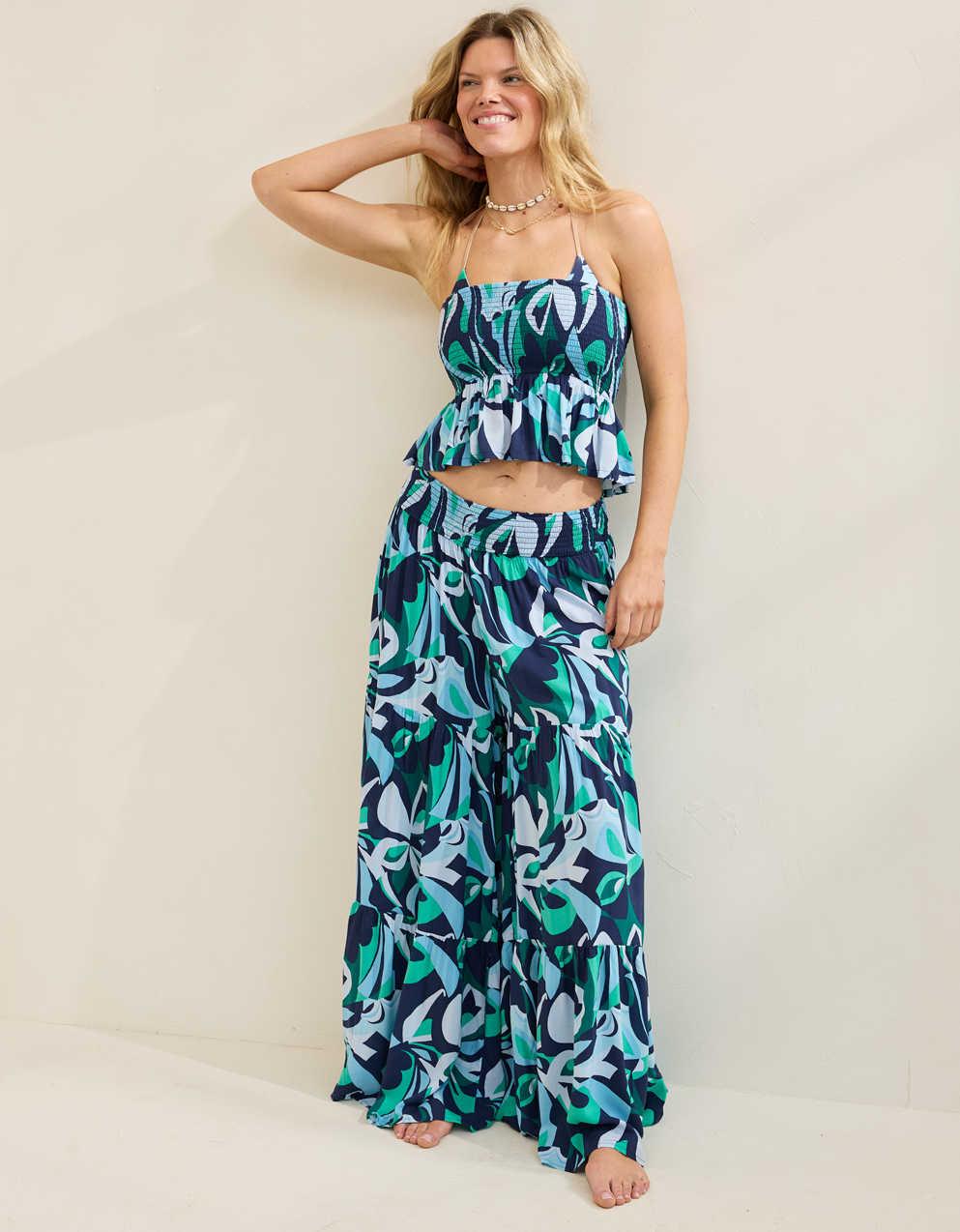 Aerie パーティースモックチューブトップ
