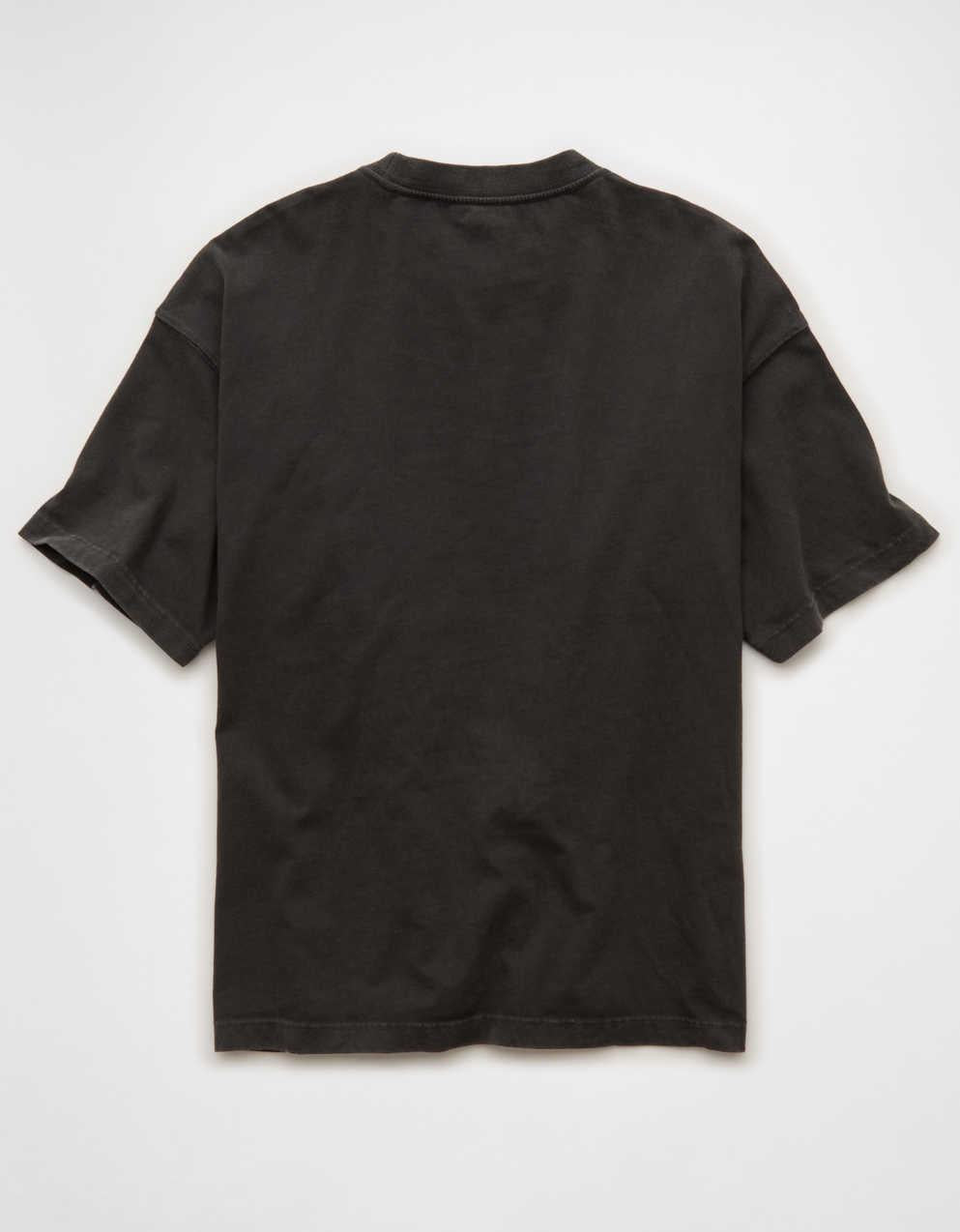 AEボクシー・フィット・スエード・ジャージーTシャツ
