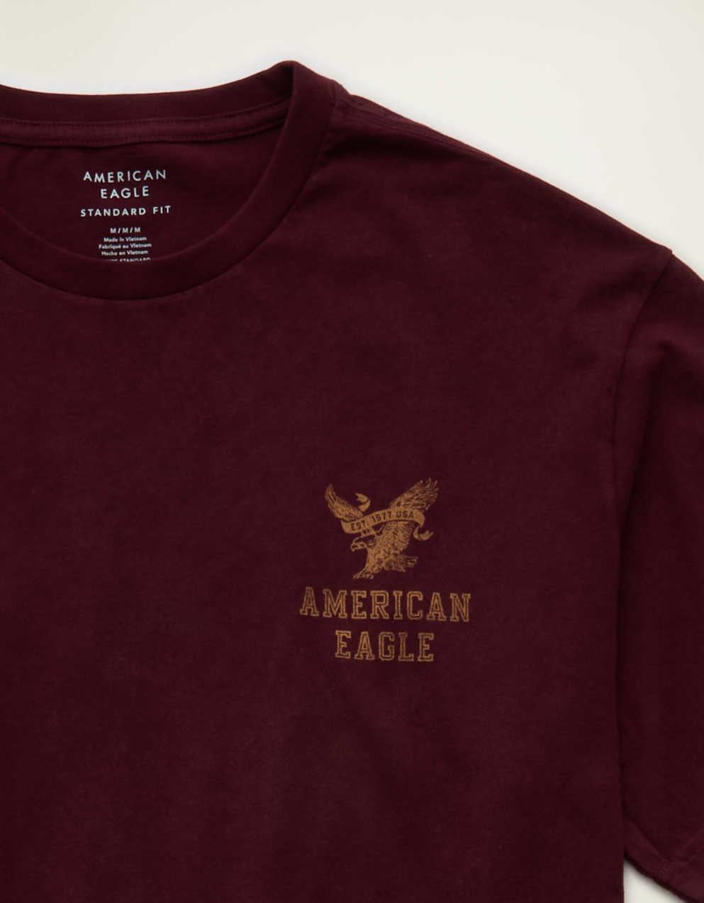 AE スタンダード・フィット・グラフィック・ロゴTシャツ