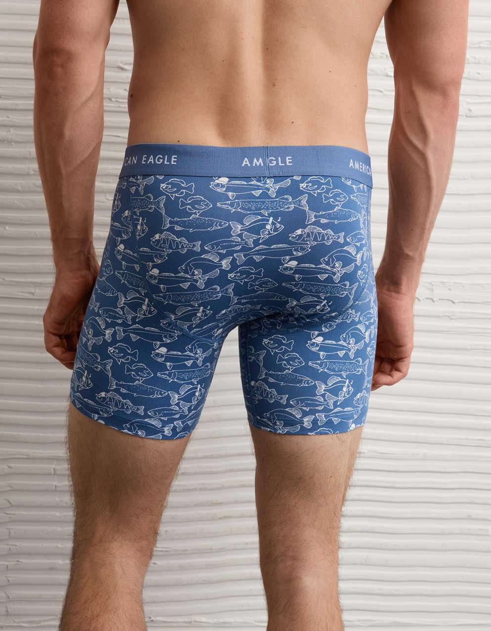 AEO メンズ 6インチ クラシック コットン ボクサーブリーフ