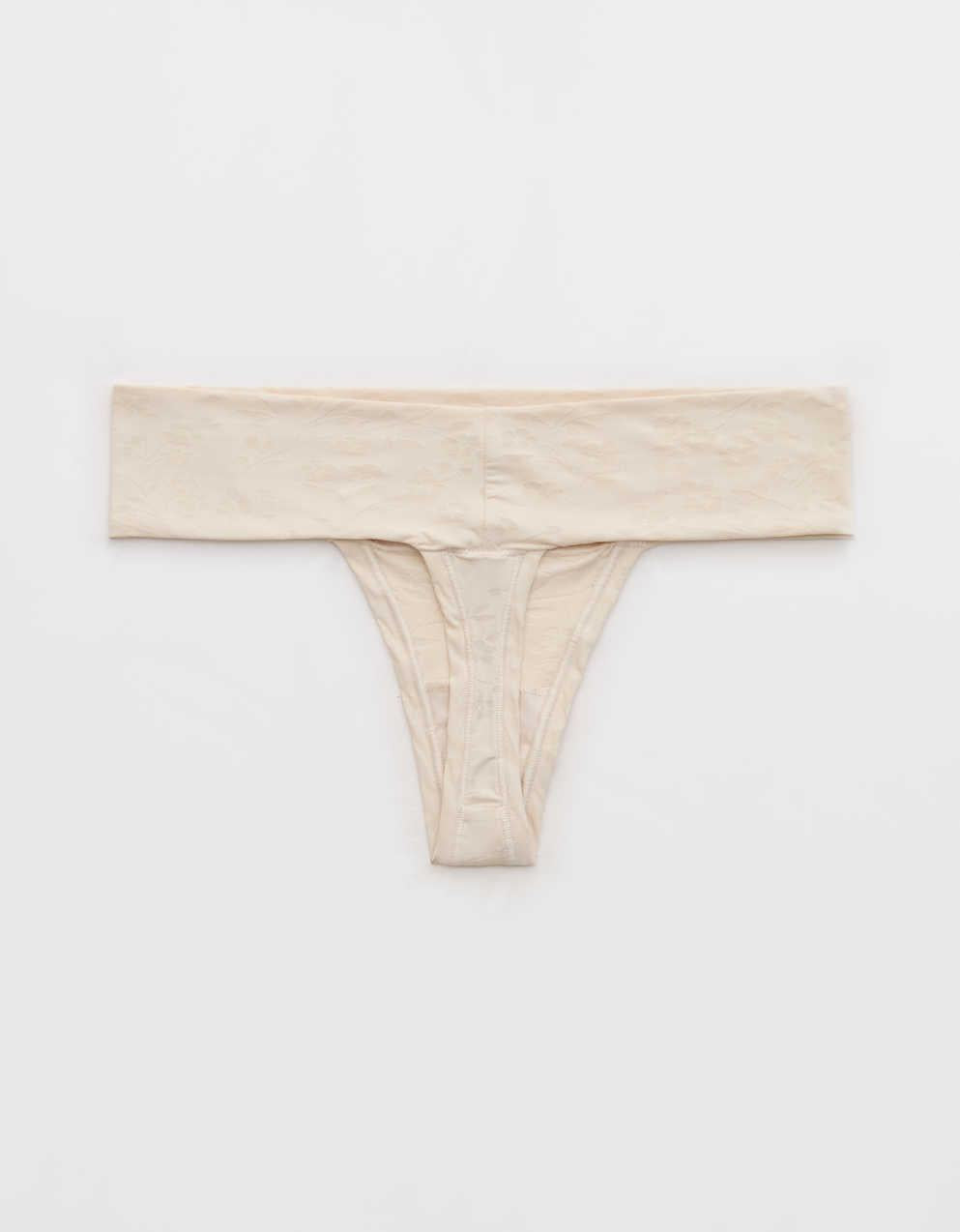 SMOOTHEZ Everyday Jacquard Thong Underwear