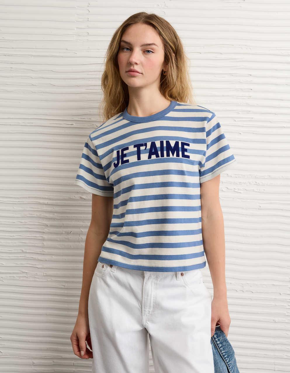 AE元カレ・グラフィックTシャツ