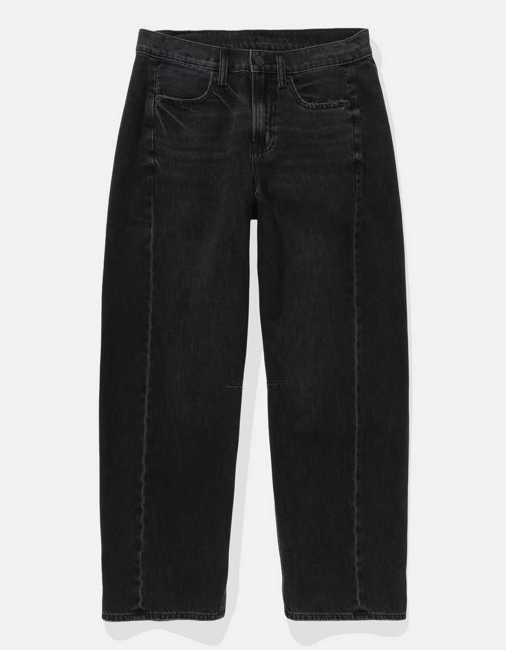 AE Dreamy Drape Barrel Jean