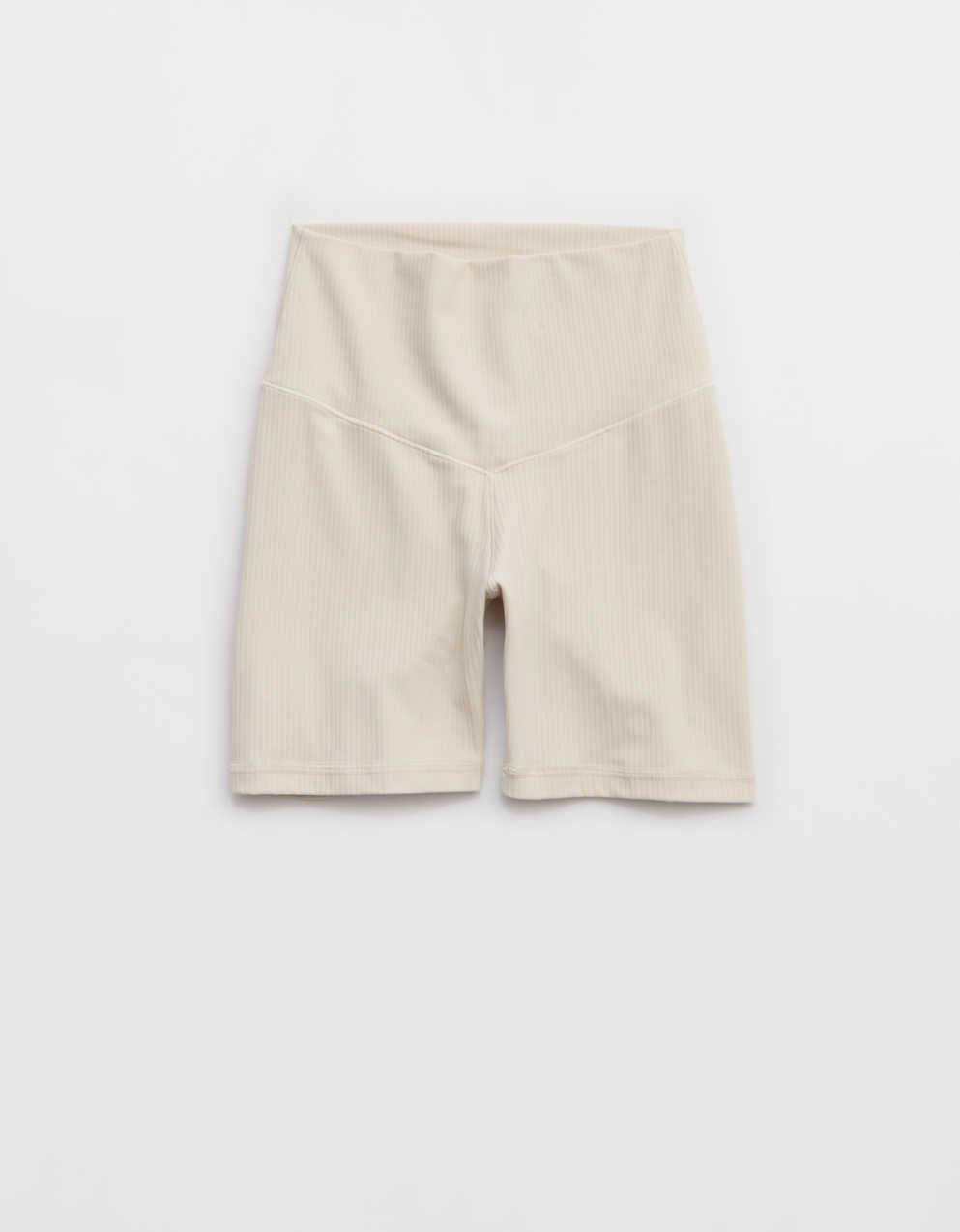 OFFLINE By Aerie Real Me XTRA Ribbed High Waisted 5" Bike Short