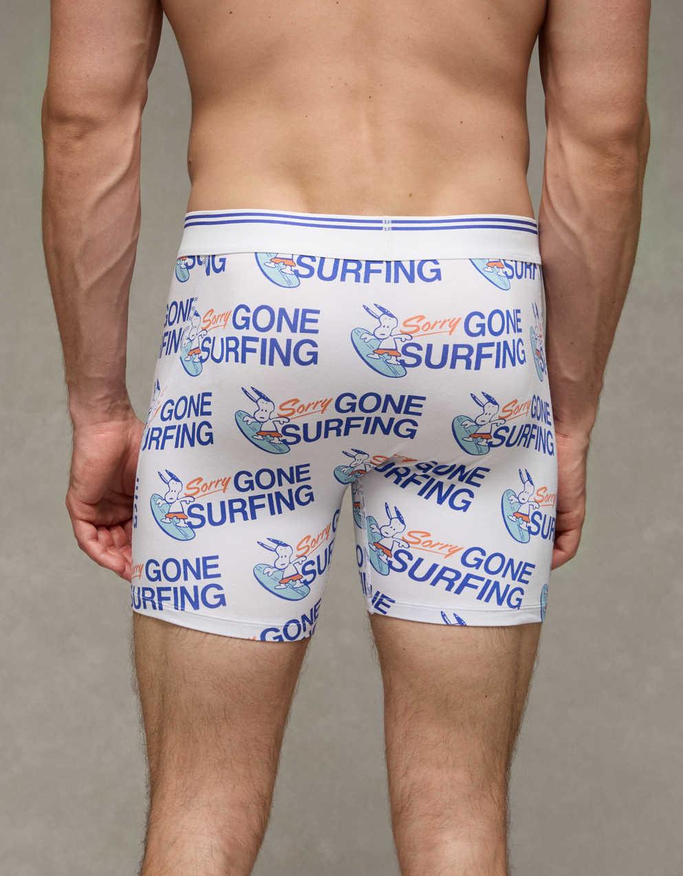 AEO Men's Snoopy 6" Ultra Soft Boxer Brief
