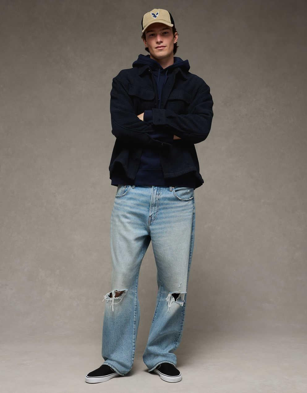 AE Textured Overshirt