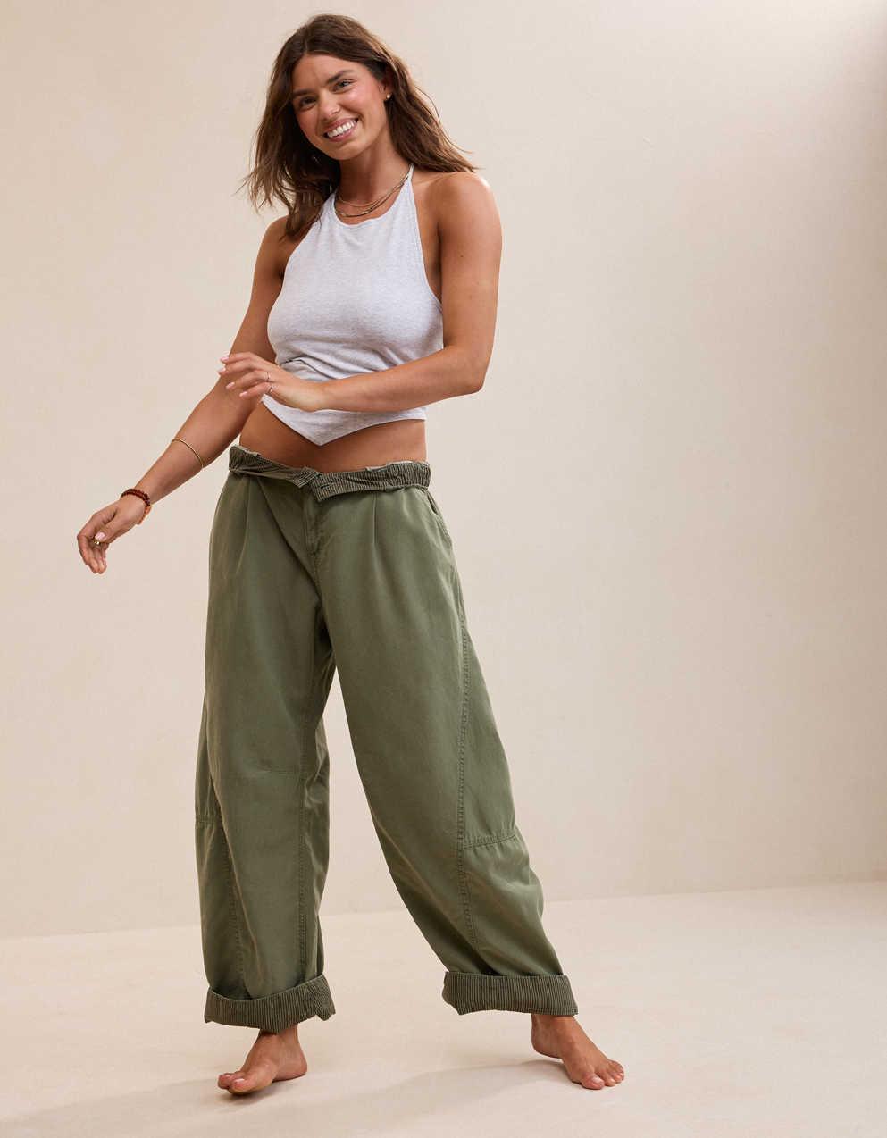 Aerie Utility Balloon Chino Pant