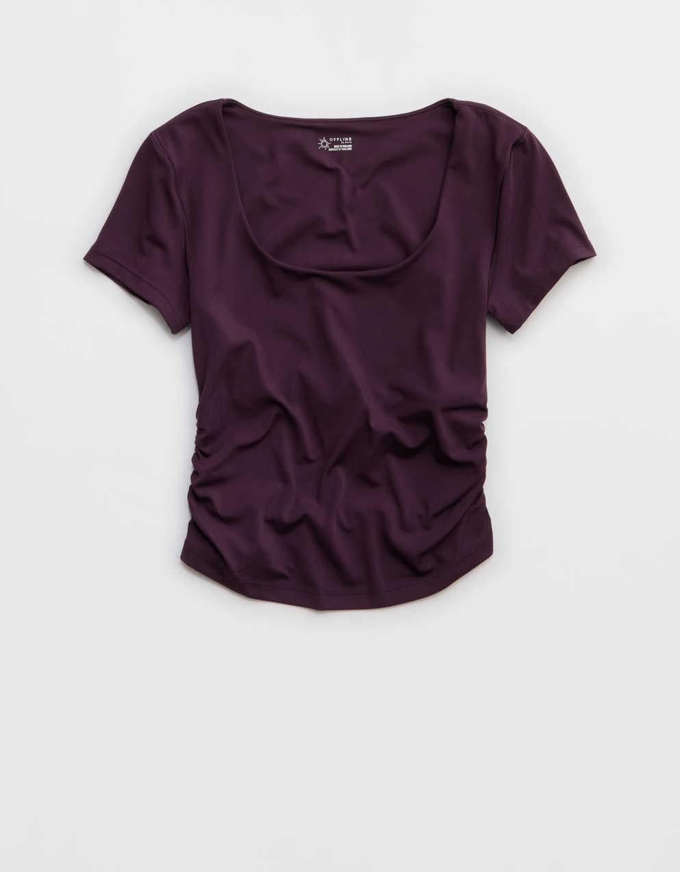 OFFLINE By Aerie リアル・ミー・スクープTシャツ