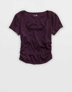 OFFLINE By Aerie リアル・ミー・スクープTシャツ