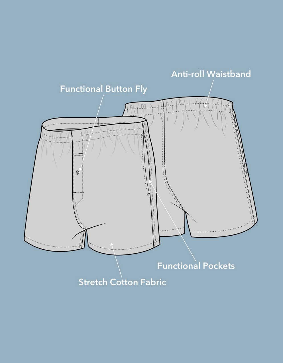 AEO Men's Stretch Boxer Short