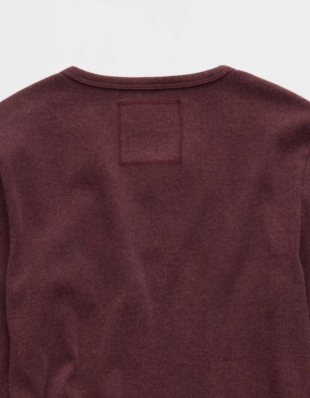 Aerie エッセンシャル・ヘンリー・レイヤリングTシャツ