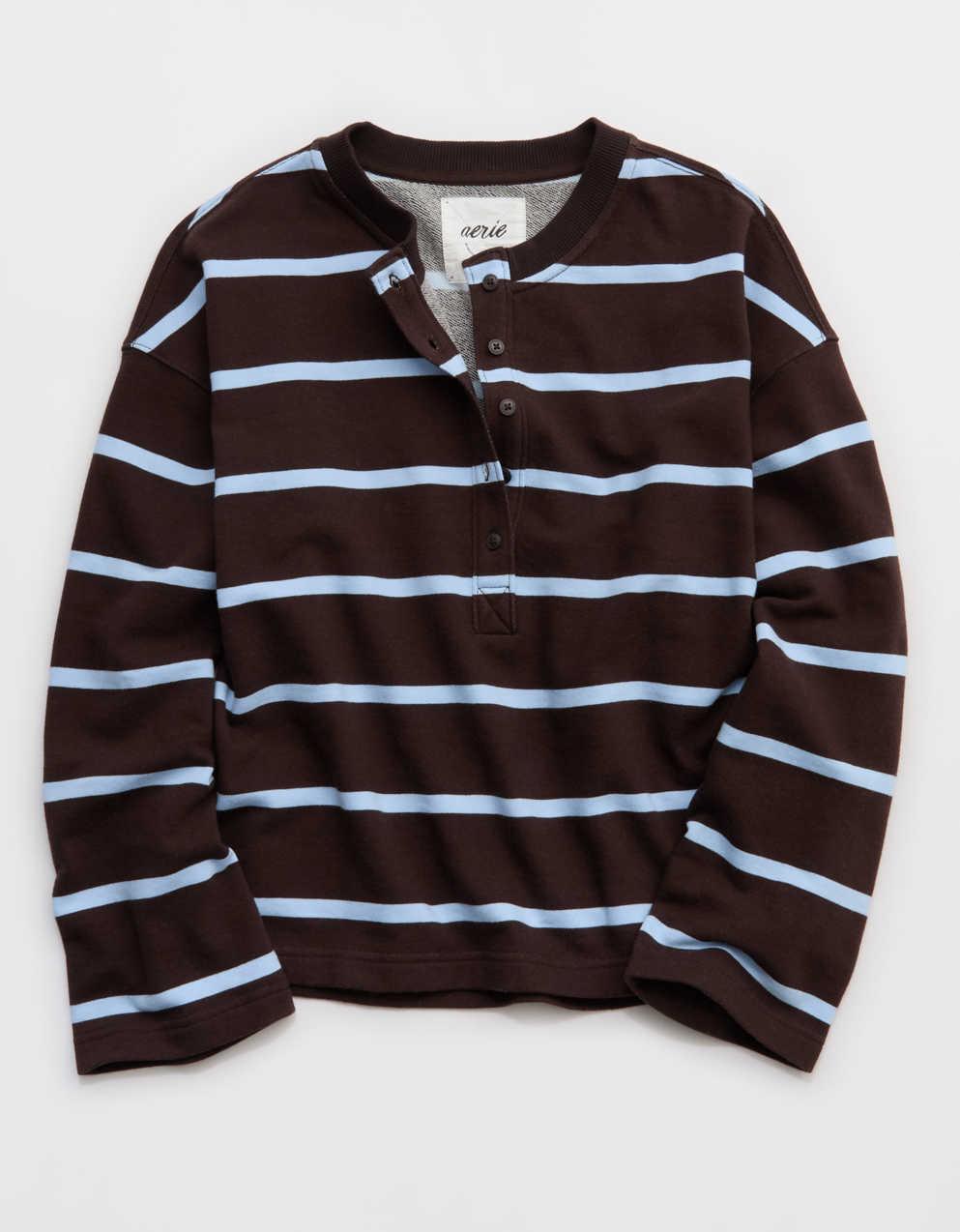 Aerie Alumni Henley Sweatshirt