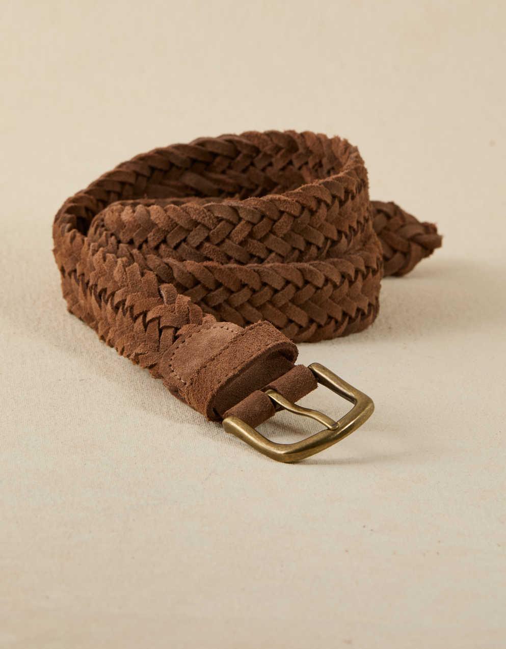 AE Braided Suede Belt