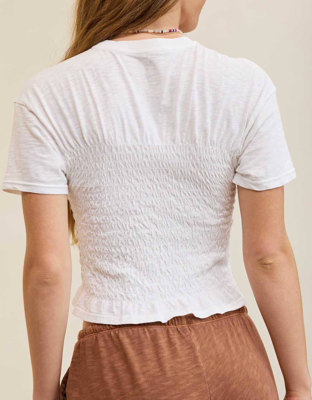 エアリー スモックTシャツ
