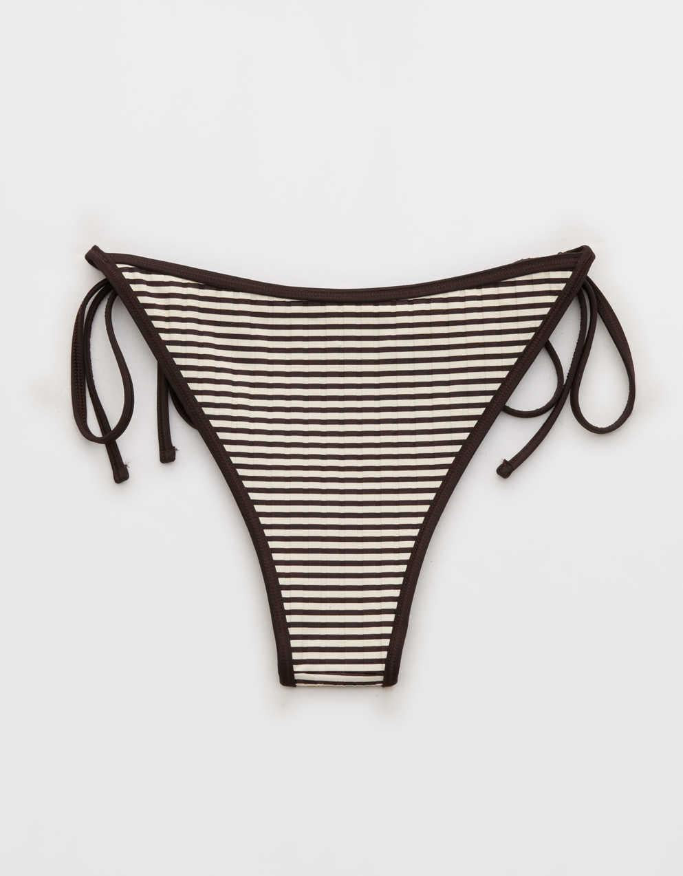 Aerie Ribbed Cheekiest Side Tie ビキニ・ボトム