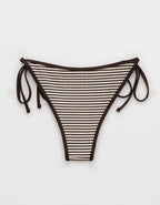 Aerie Ribbed Cheekiest Side Tie ビキニ・ボトム