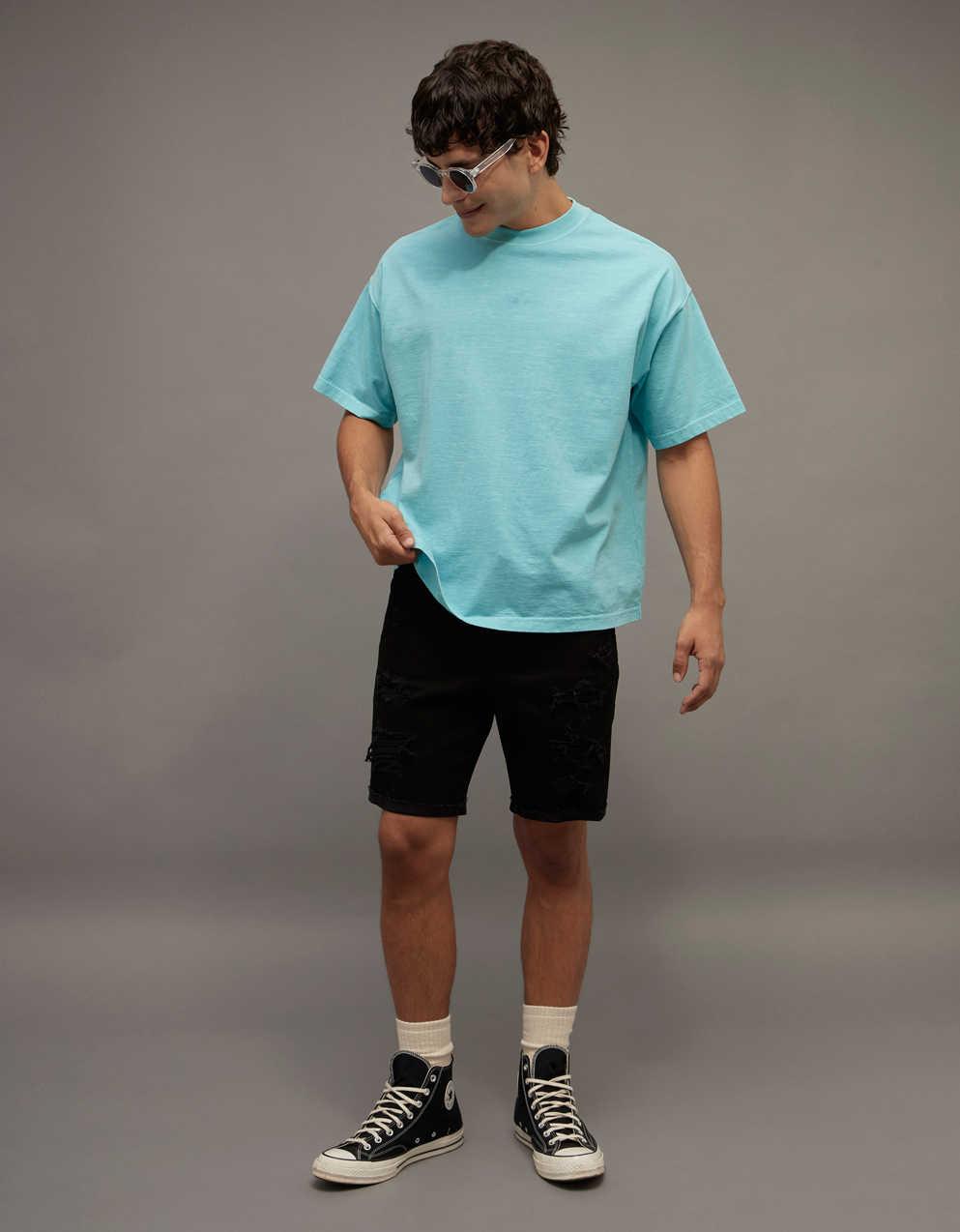 AE リラックス テクスチャード スラブ Tシャツ