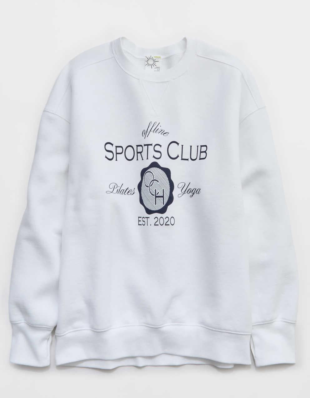 OFFLINE By Aerie Cloud Fleece Oversized Crewneck Sweatshirt