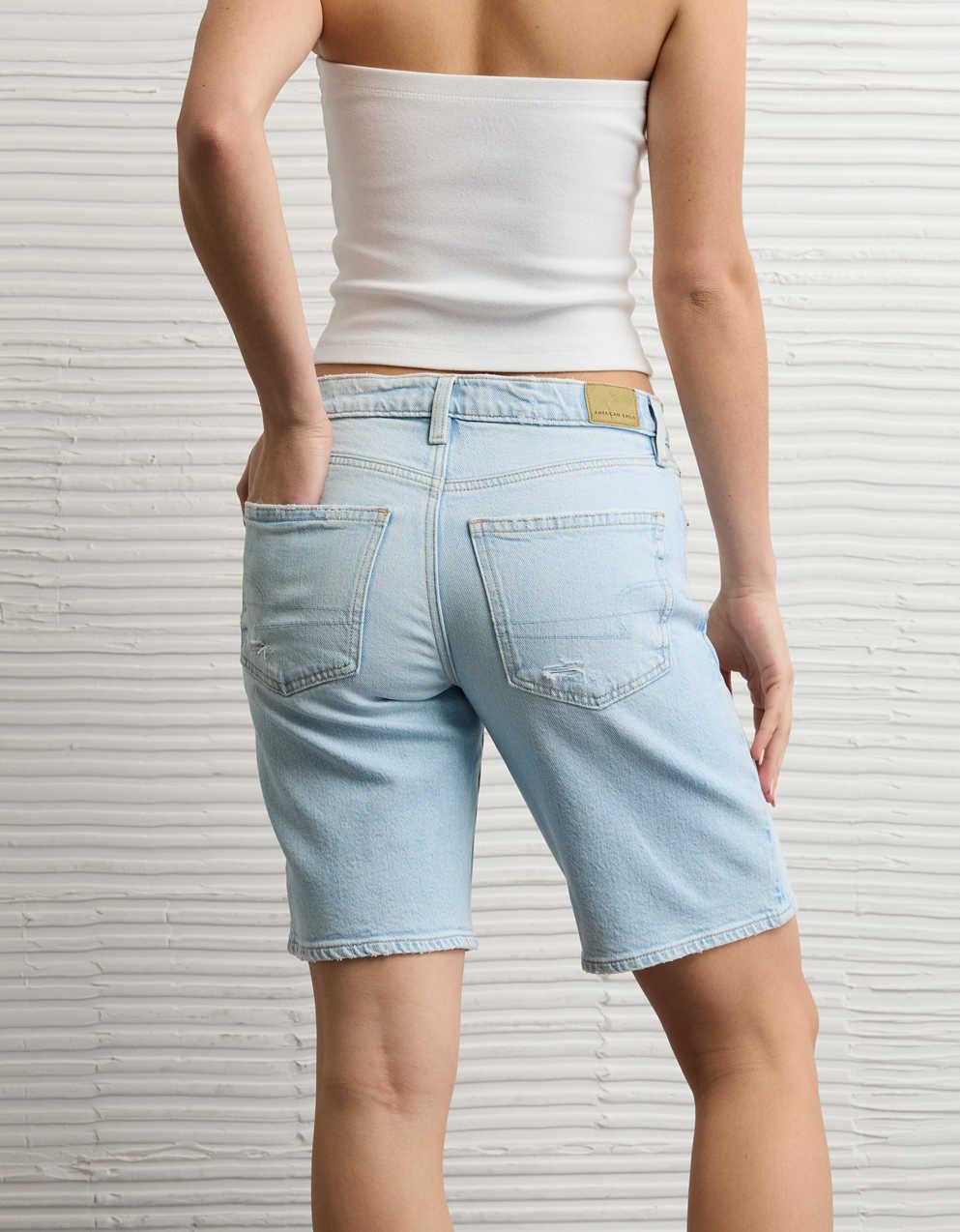 AE Stretch High-Waisted 11" Jort