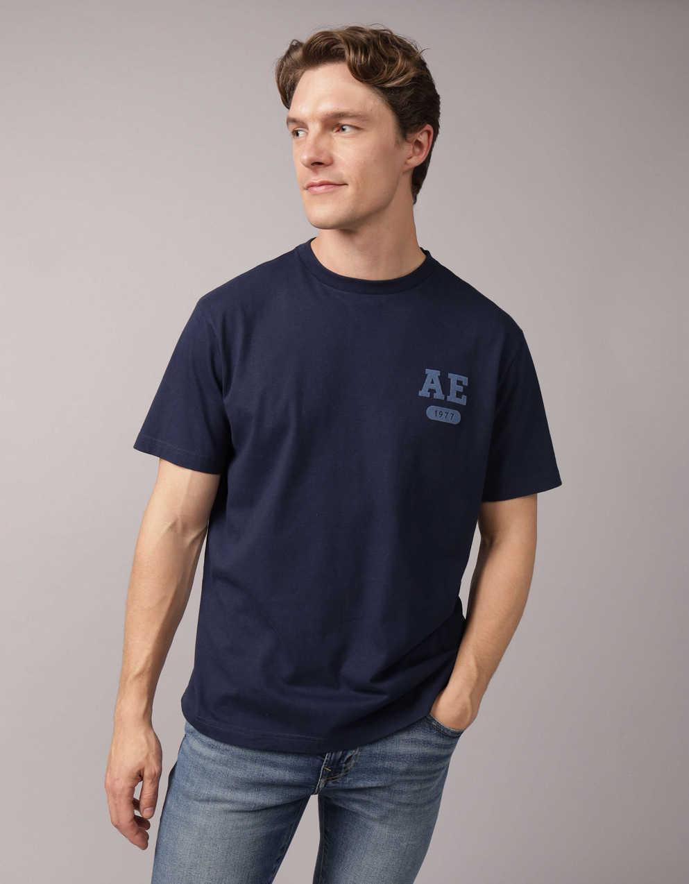 AEアイコンロゴグラフィックTシャツ