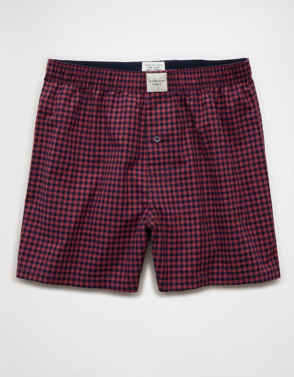 AEO ストレッチ・プレイド・クラシック・ボクサー・ショート