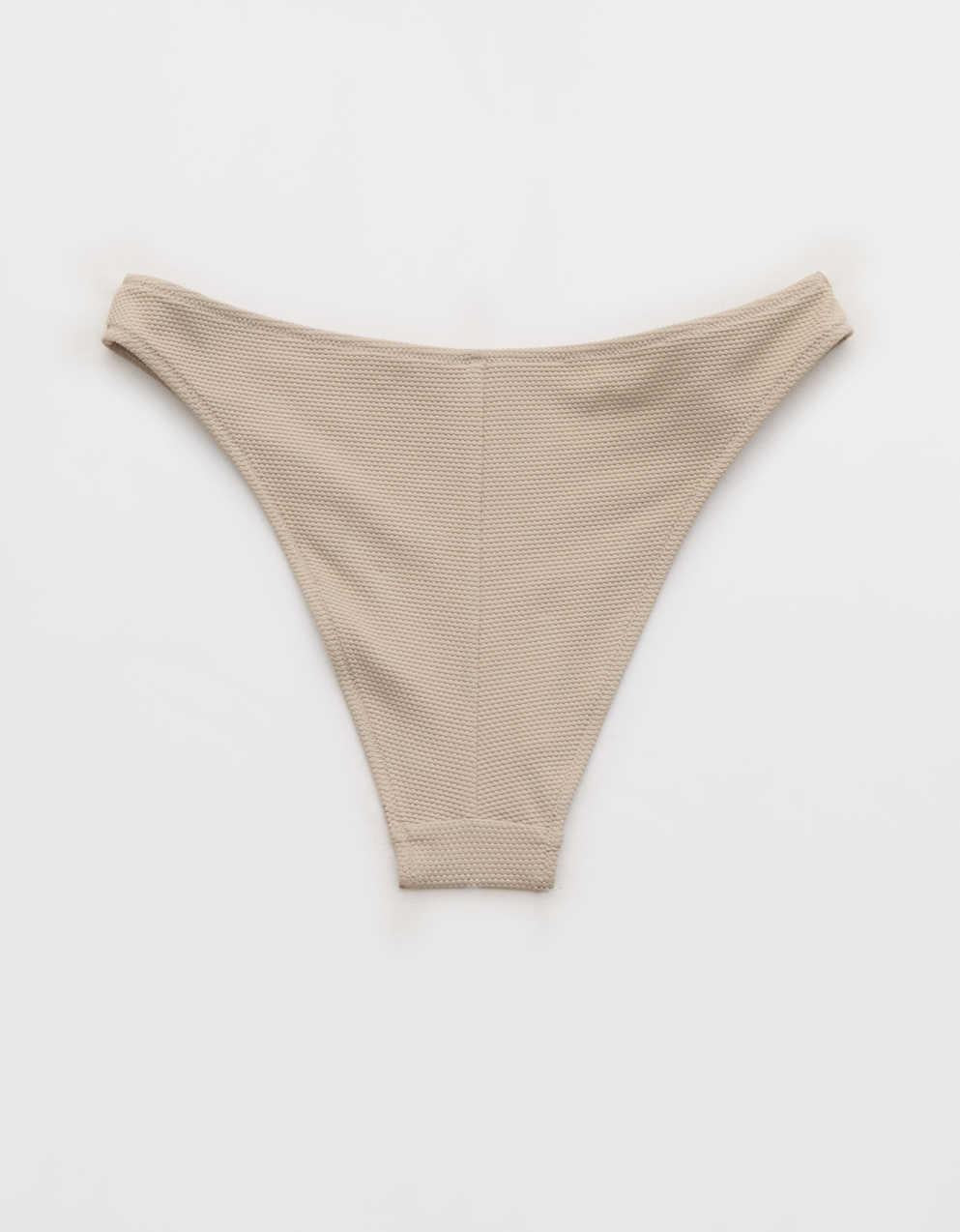 Aerie ピケ ミッドライズ チーキー ビキニボトム