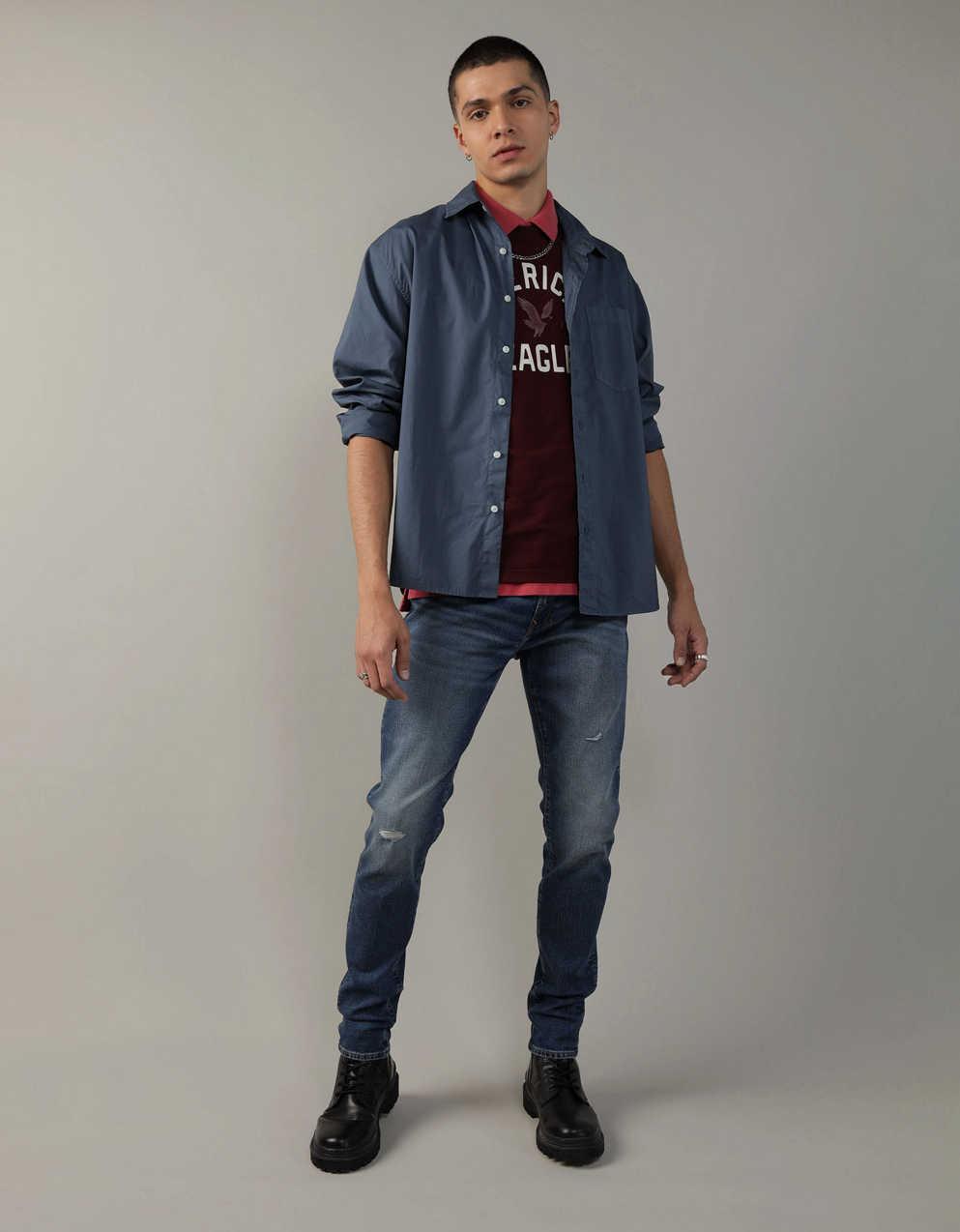 AE Everyday Oxford ボタンアップシャツ