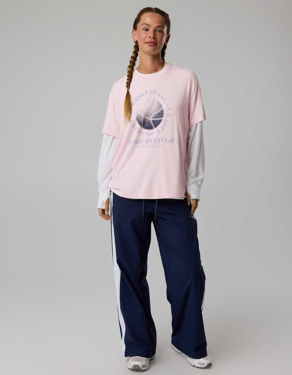OFFLINE By Aerie Let's Stretch Seamed Boyfriend T-Shirt