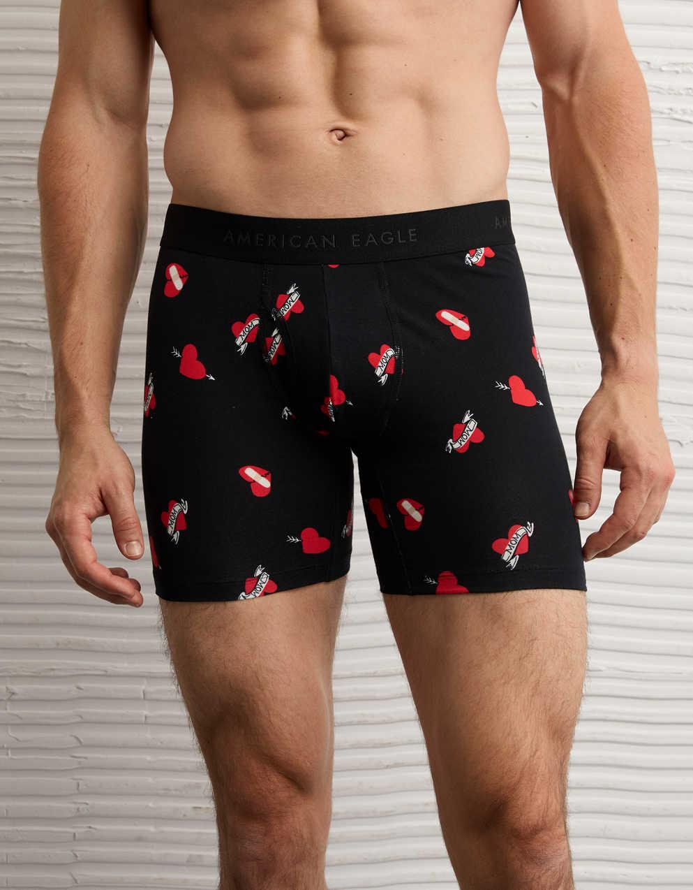 AEO メンズ・バレンタインデー 6インチ・クラシック・ボクサー・ブリーフ