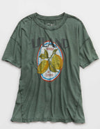 Aerie オーバーサイズ・クルー・ボーイフレンドTシャツ