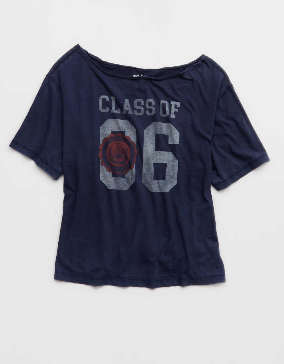 Aerie オフショルダー ゆったりTシャツ