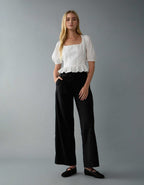 AE Dreamy Drape Stretch Super High-Waisted Baggy Wide-Leg Pant