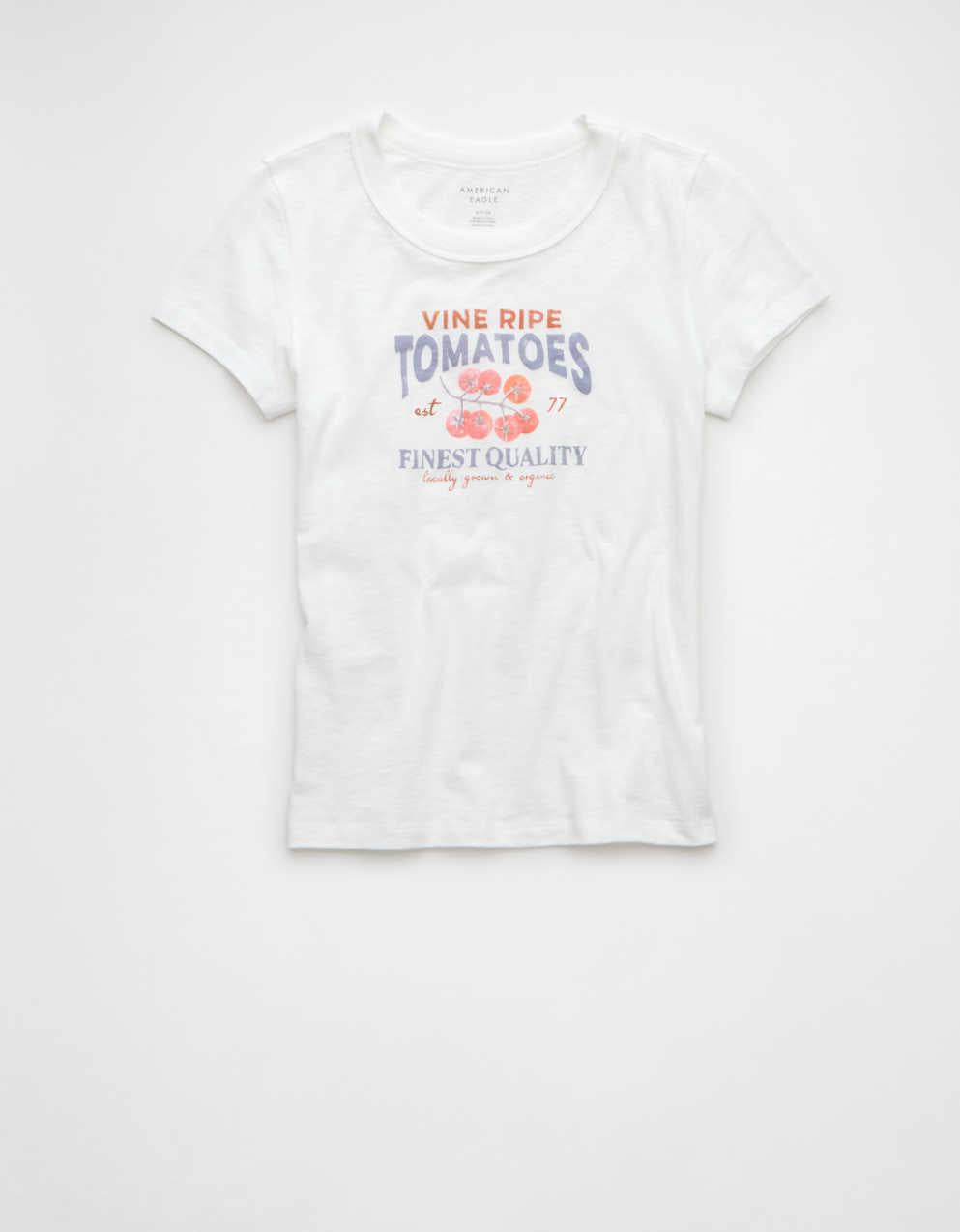 AEフード・グラフィック ヘイ・ベイビーTシャツ