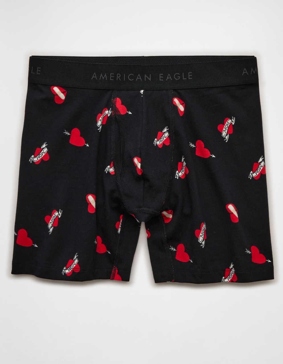 AEO メンズ・バレンタインデー 6インチ・クラシック・ボクサー・ブリーフ