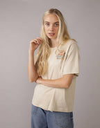 AEオーバーサイズ・フード・グラフィックTシャツ