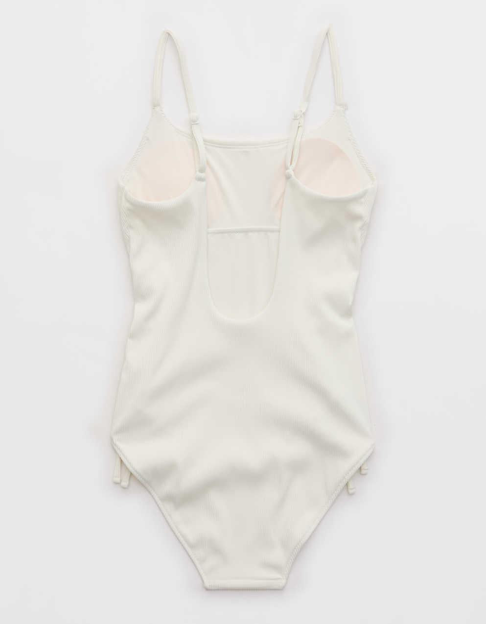 Aerie リブ編みスクープ・ワンピース水着