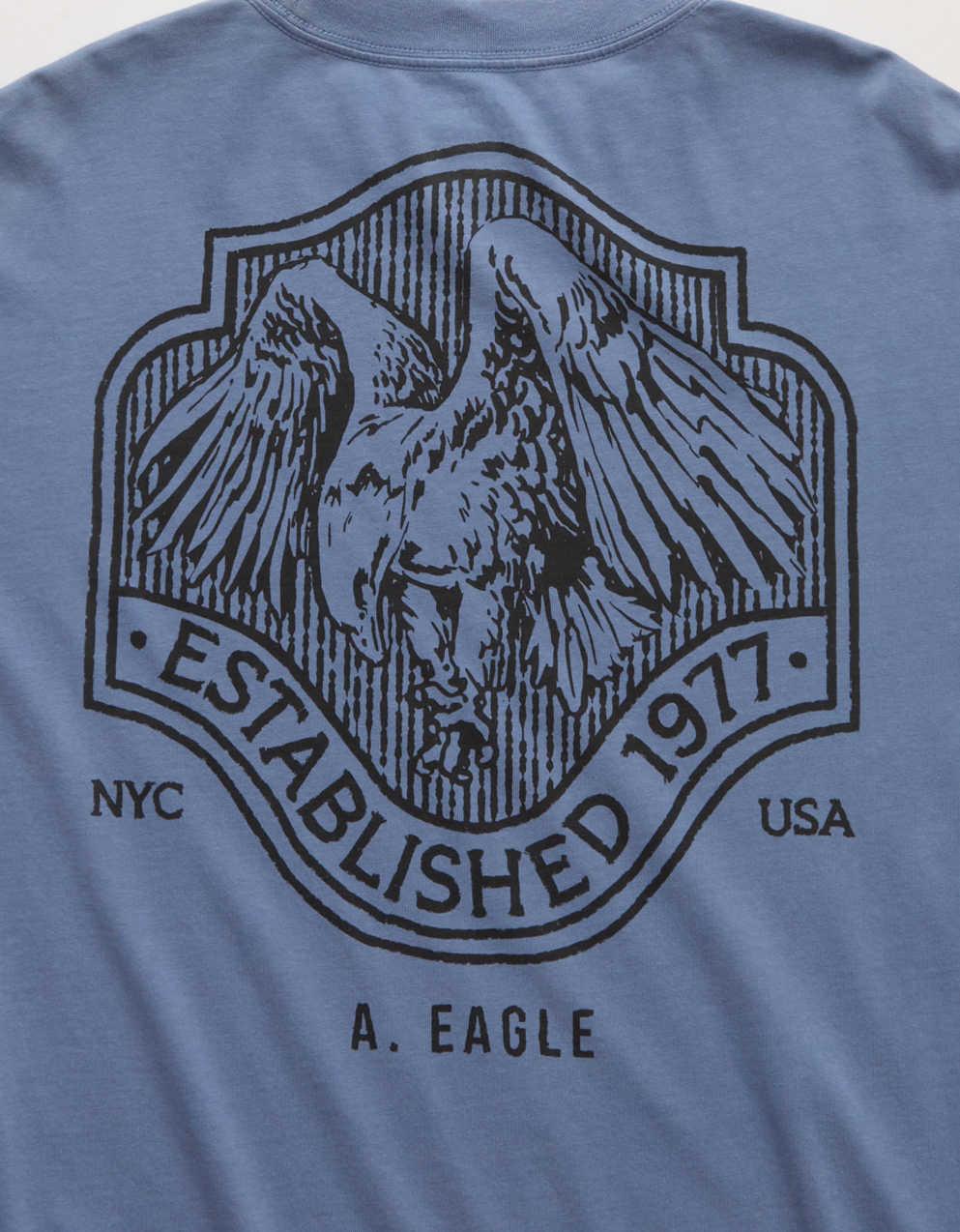 AEボクシーロングスリーブグラフィックTシャツ