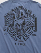 AEボクシーロングスリーブグラフィックTシャツ