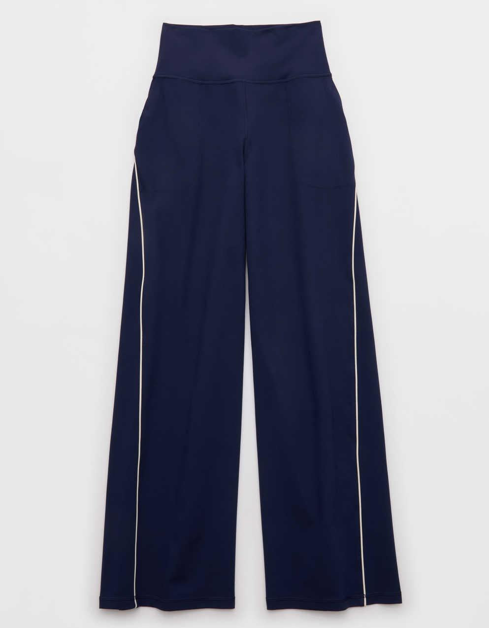 OFFLINE By Aerie The Hugger Piping Wide Leg Pant