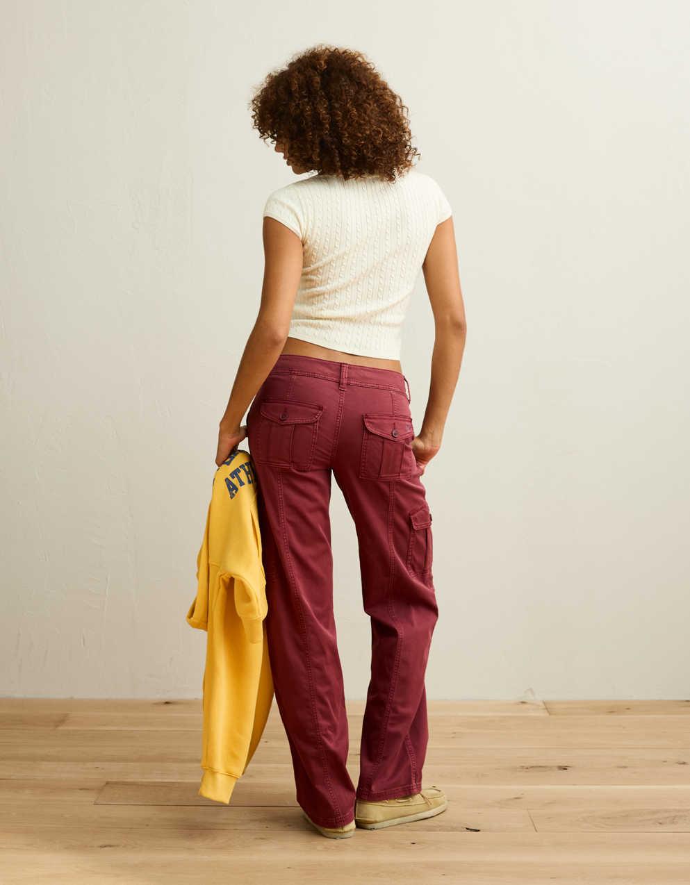 AE V-Neck Cable Knit Sweater Polo