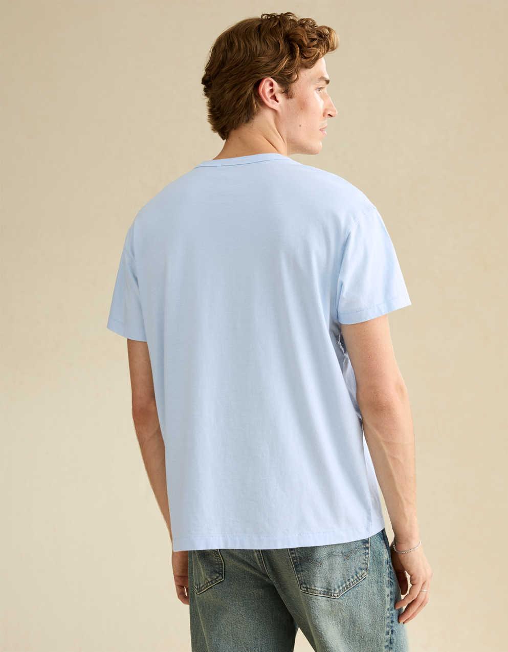 AE ヴィンテージ リラックスフィット ヘンリーネックTシャツ