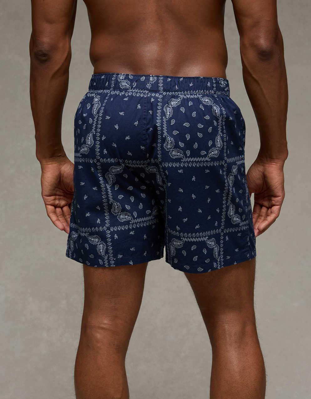 AEO Men's Paisley Stretch Boxer Short