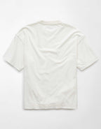 AEボクシー・フィット・スエード・ジャージーTシャツ