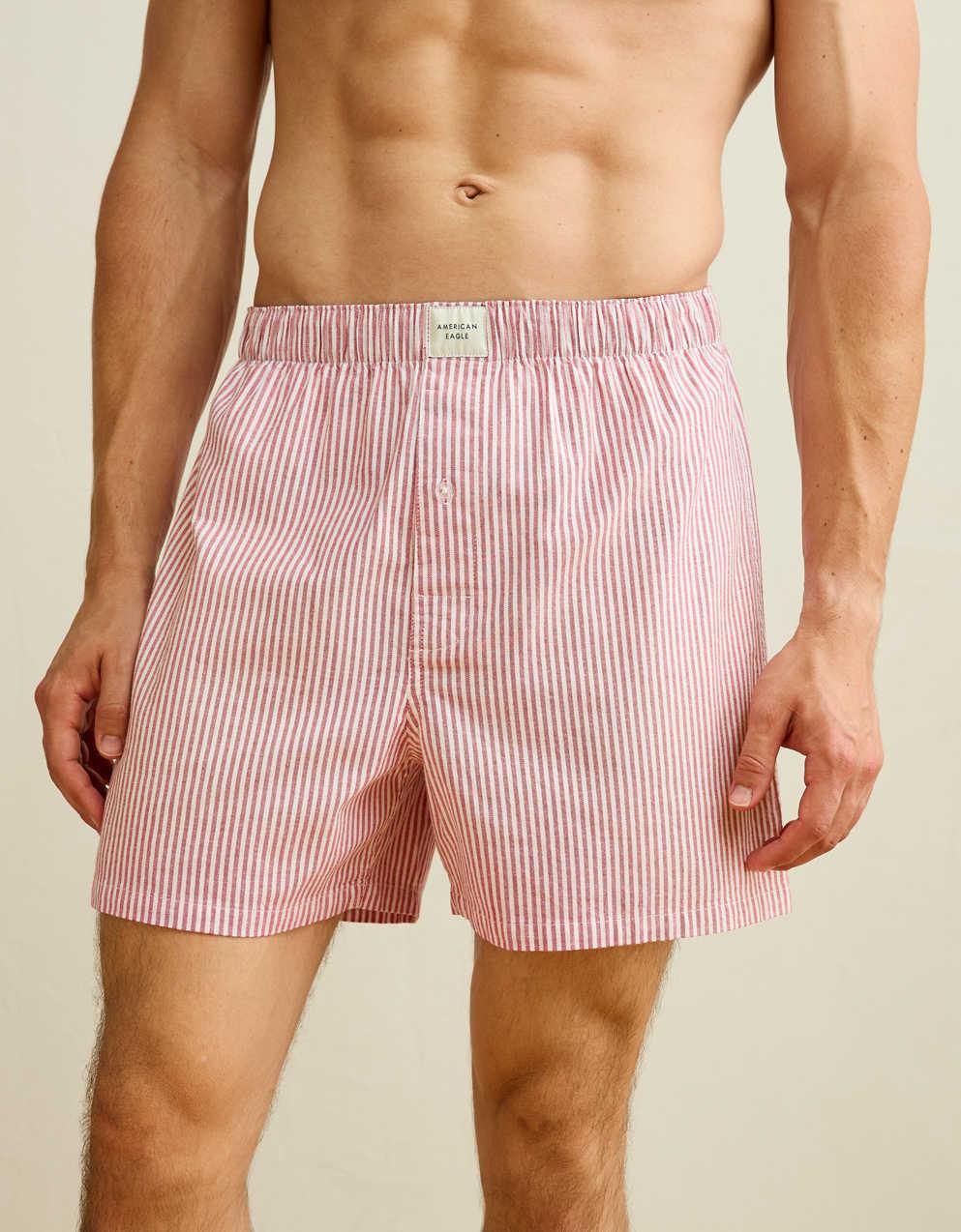 AEO Men's Stretch Cotton Boxer Short