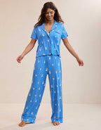 OVERSLEPT by Aerie Real Soft® Piping PJ Pant