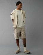 AE Laidback Luxe ヘビーウェイト オーバーサイズ ロゴ グラフィック Tシャツ
