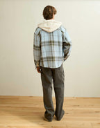AE Relaxed Fit Hooded Flannel