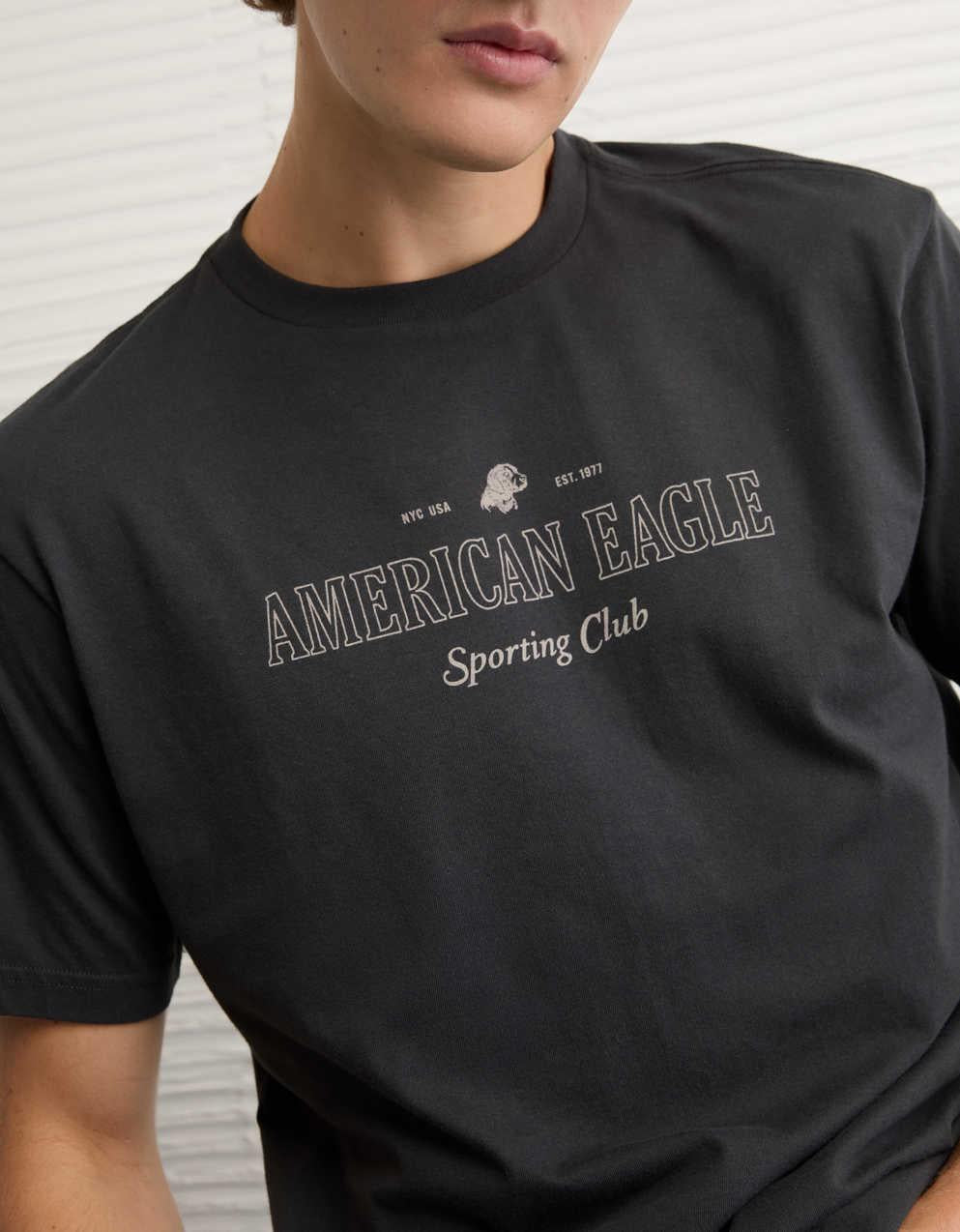 AE Standard Fit Logo Graphic T-Shirt