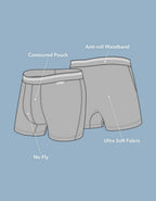 AEO Men's Snoopy 4.5" Ultra Soft Boxer Brief