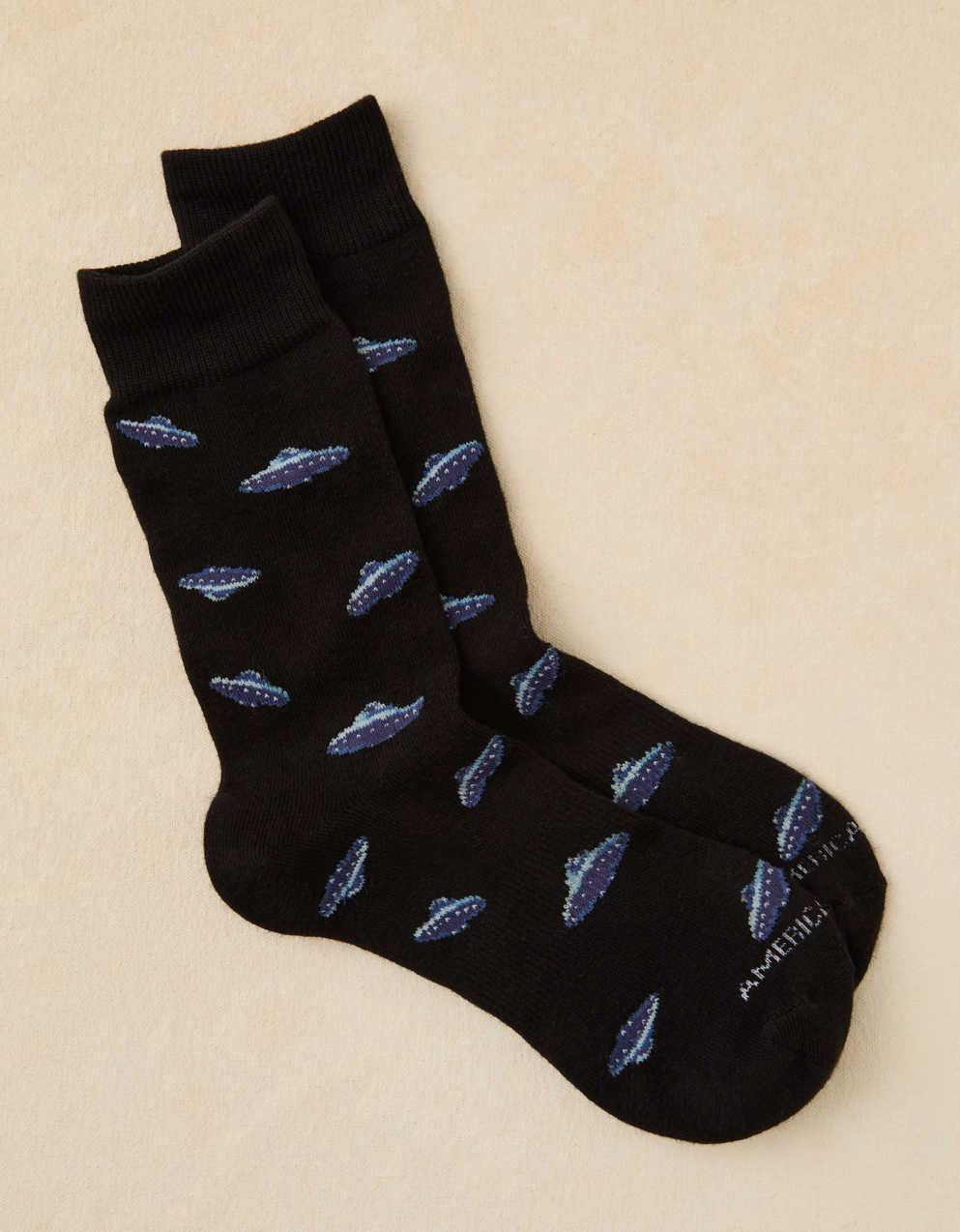 AE Graphic Crew Socks